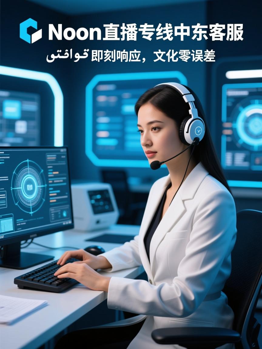 Noon直播专线中东客服本地化,阿语即刻响应,文化零误差