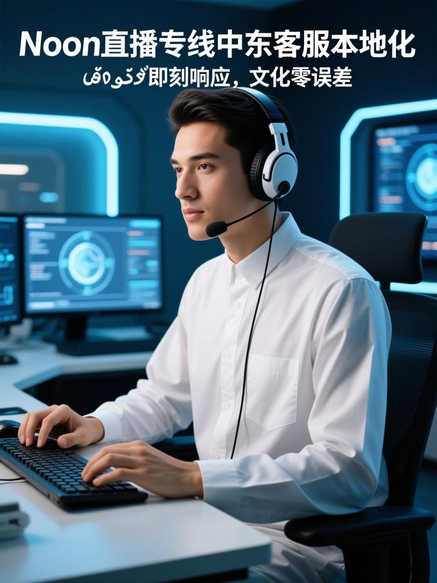 Noon直播专线中东客服本地化,阿语即刻响应,文化零误差