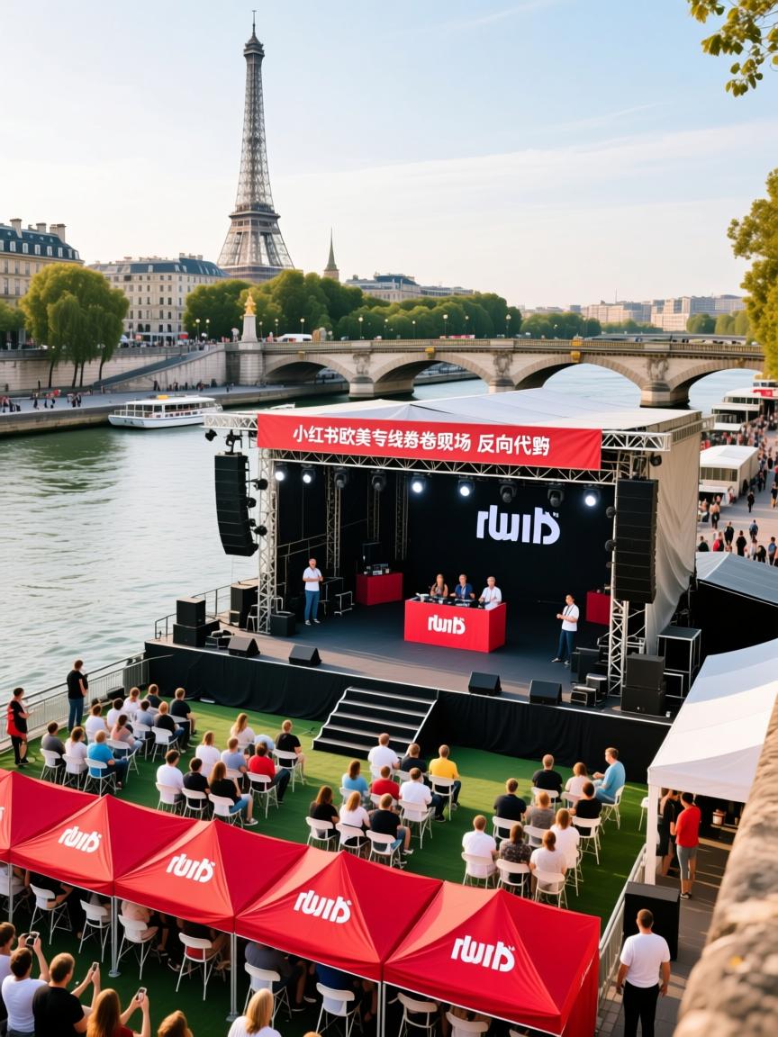 巴黎直播战，塞纳河野台到反向代购，小红书欧美专线卷疯现场