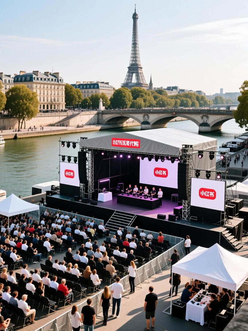 巴黎直播战,塞纳河野台到反向代购,小红书欧美专线卷疯现场