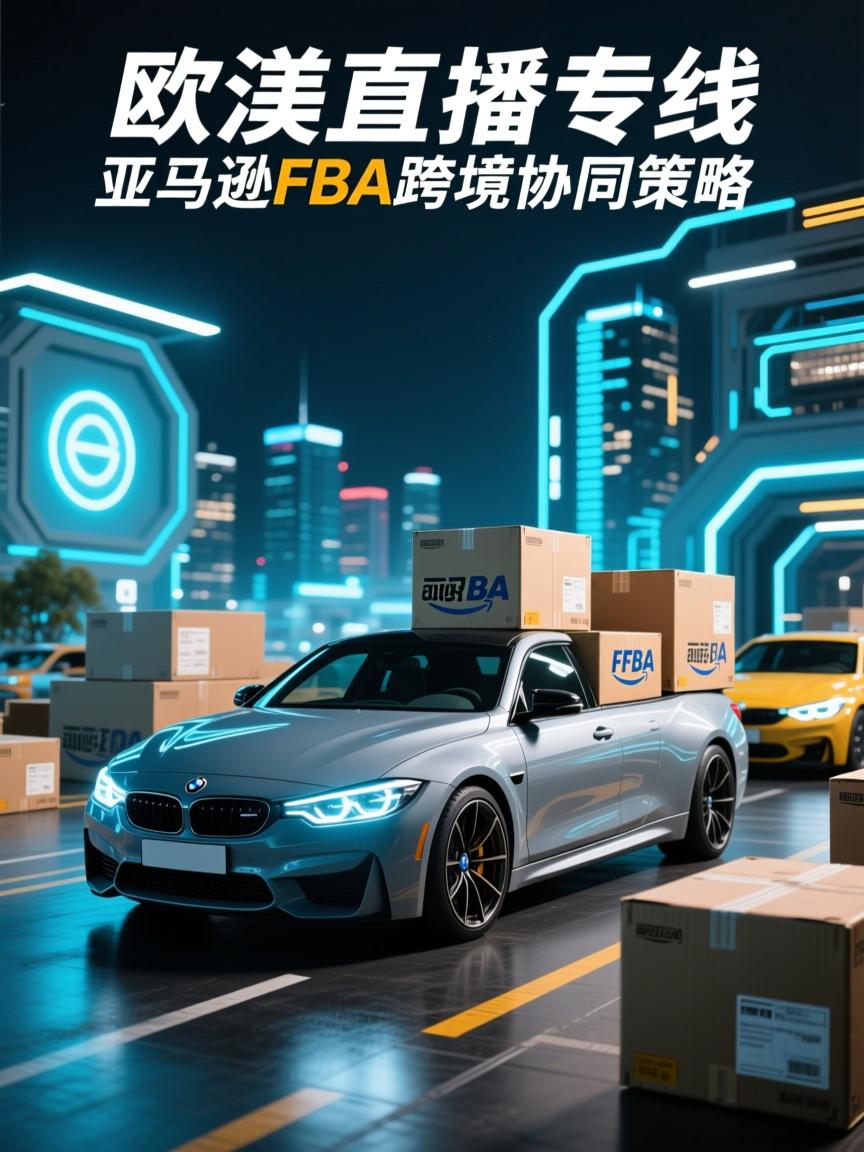 欧美直播专线+亚马逊FBA跨境物流协同策略