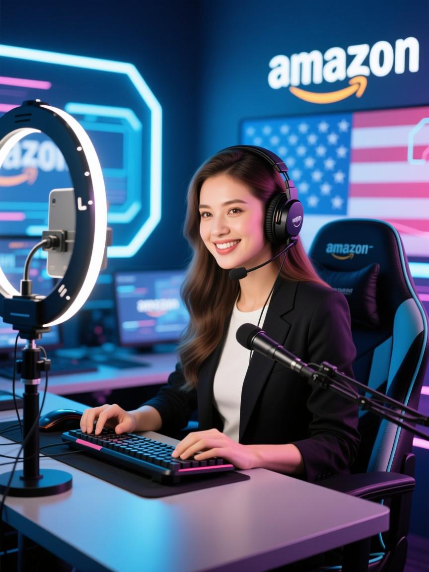 欧美亚马逊直播专线,主播招募与孵化一站式方案