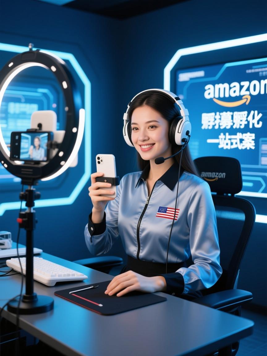 欧美亚马逊直播专线,主播招募与孵化一站式方案