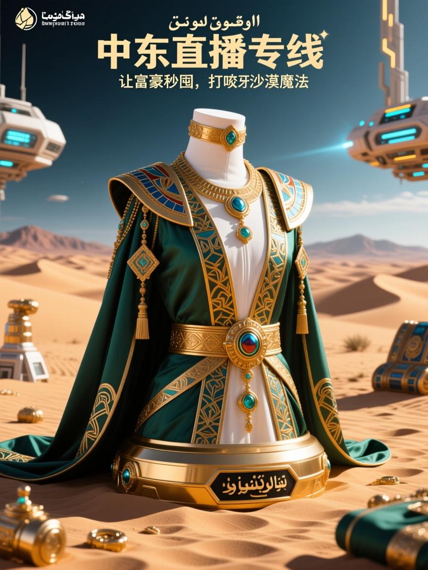 中东直播专线,一件商品两种身价,让富豪秒囤、打工人咬牙的沙漠魔法