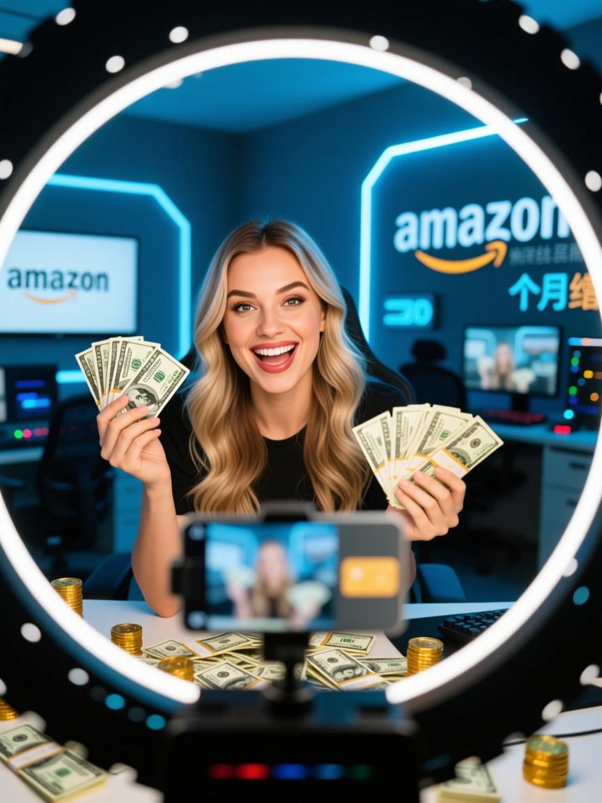 欧美亚马逊直播内幕,3个月蹭线揭秘品牌撒钱真相