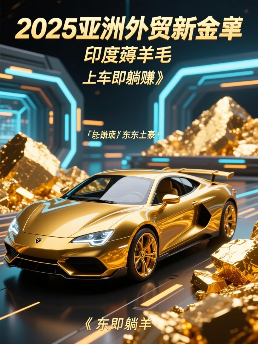 2025亚洲外贸新金矿,东南亚拼单、中东土豪、印度薅羊毛,上车即躺赚