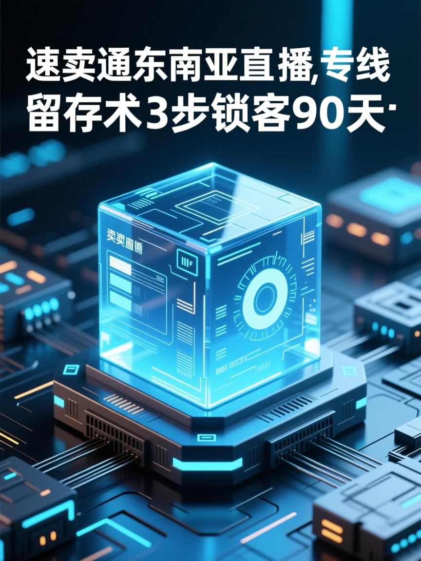 速卖通东南亚直播专线留存术,3步锁客90天