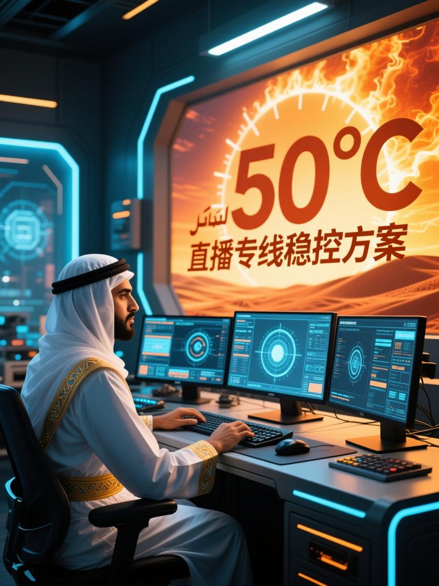 中东50℃极热直播专线稳控方案
