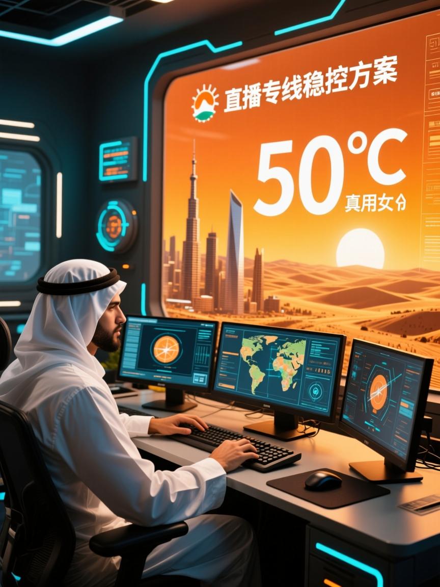 中东50℃极热直播专线稳控方案