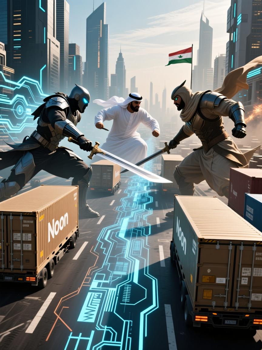 中东Noon直播专线鏖战,三强割据下的流量与物流攻防