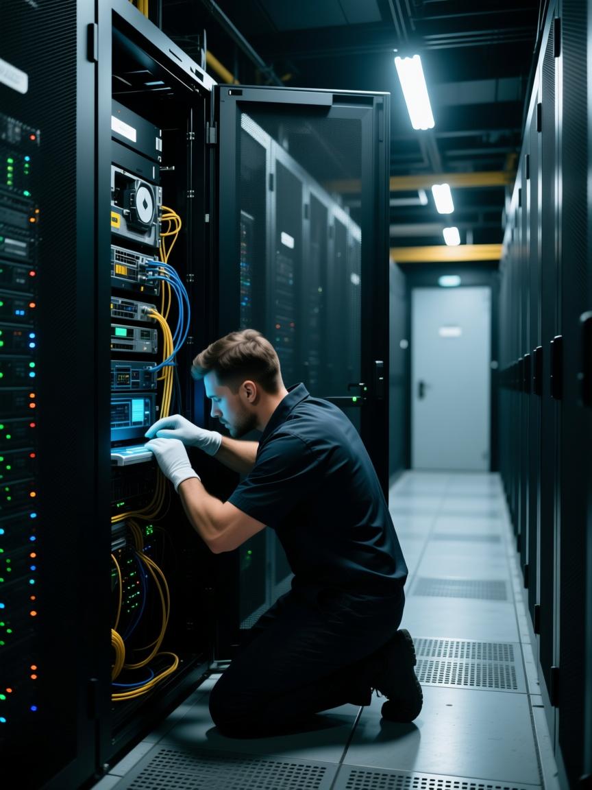 黑四夜未眠,洛杉矶机房72小时抢修欧美直播专线实录