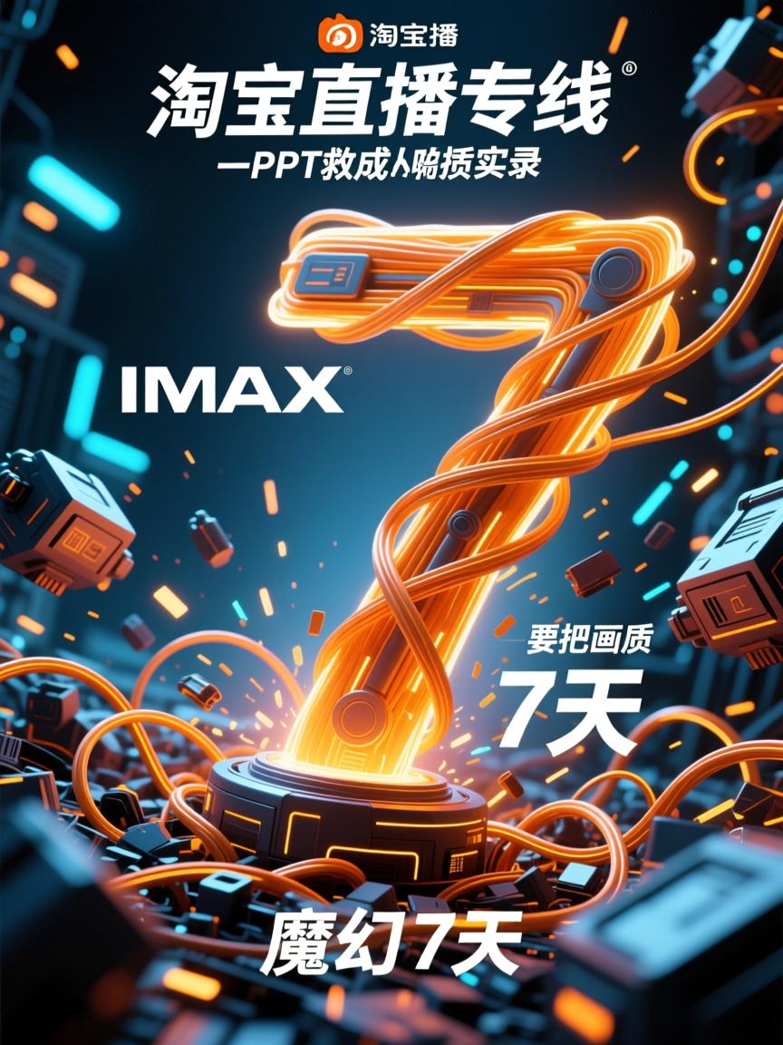 淘宝直播专线翻车实录,一条线把画质从PPT救成IMAX的魔幻7天