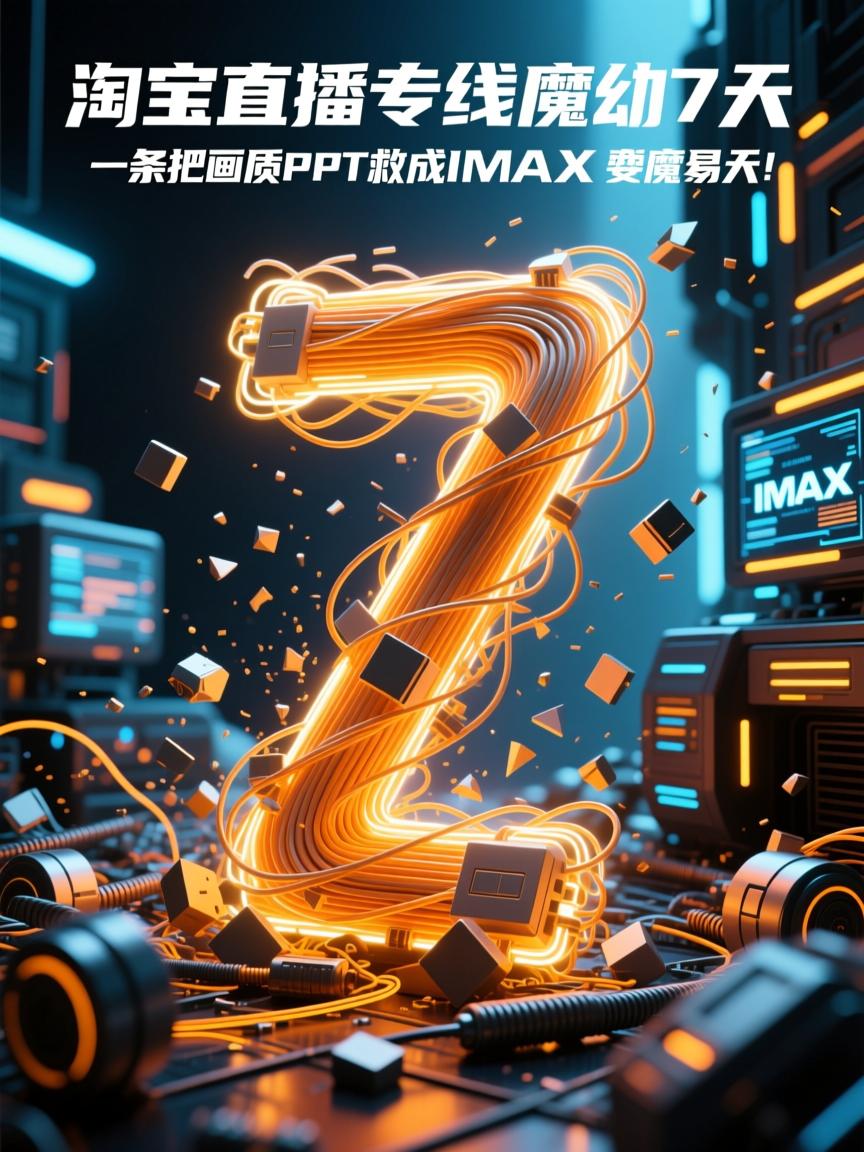 淘宝直播专线翻车实录,一条线把画质从PPT救成IMAX的魔幻7天