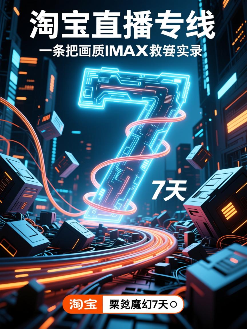 淘宝直播专线翻车实录,一条线把画质从PPT救成IMAX的魔幻7天