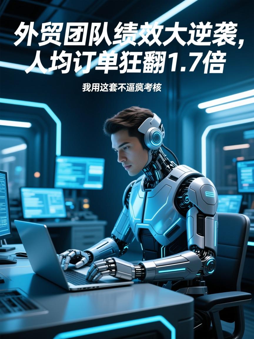 外贸团队绩效大逆袭,我用这套不逼疯考核,人均订单狂翻1.7倍