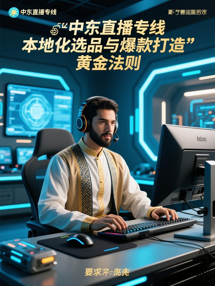中东直播专线,本地化选品与爆款打造的黄金法则