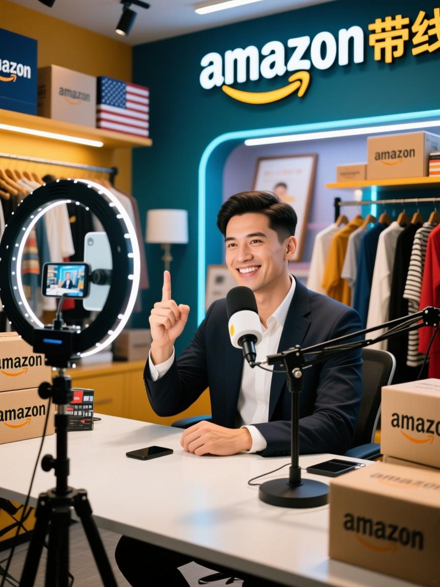 义乌小商品出海记，我如何在欧美亚马逊直播专线里，把0基础洋主播打造成洛杉矶带货王