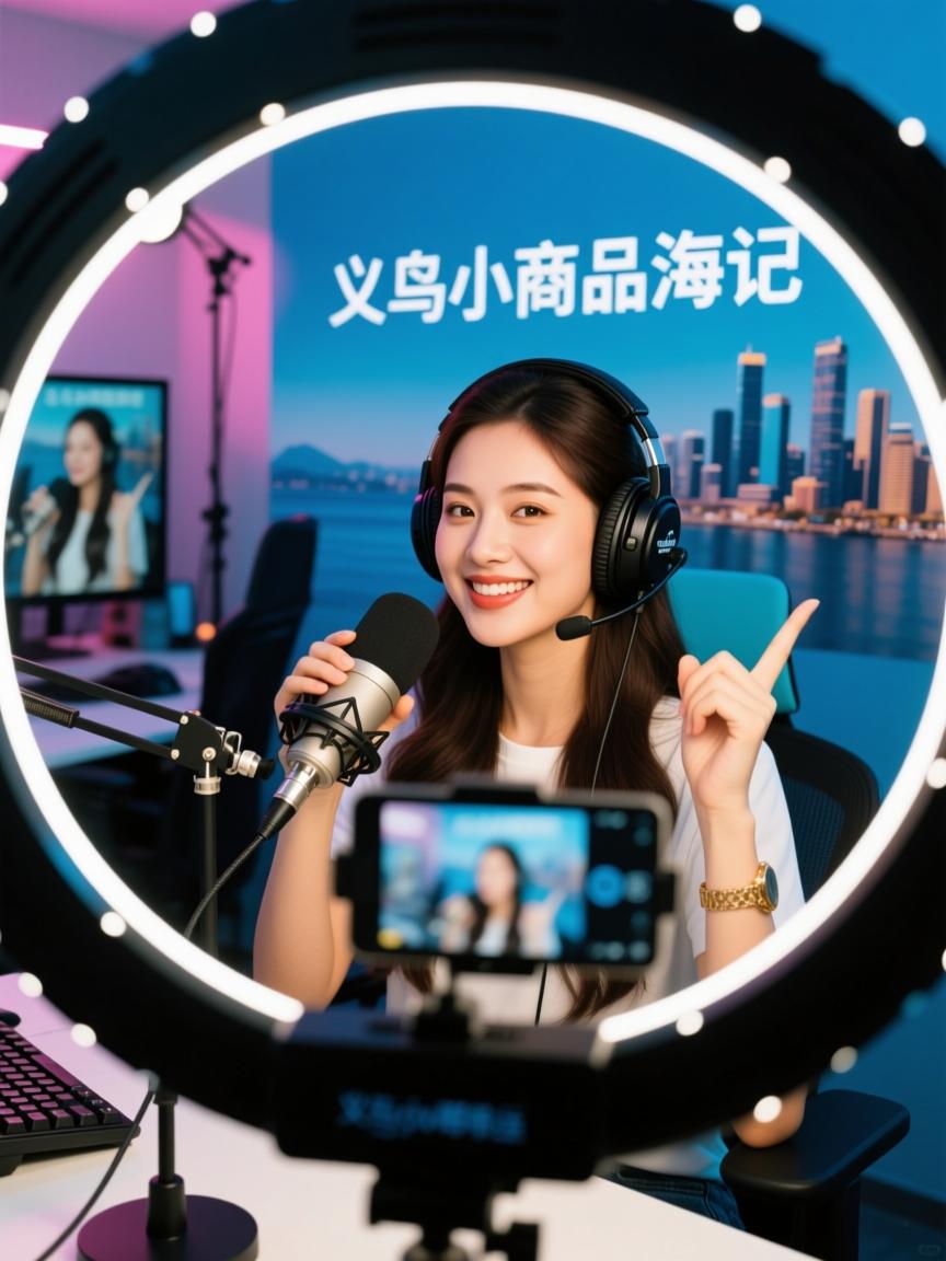 义乌小商品出海记,我如何在欧美亚马逊直播专线里,把0基础洋主播打造成洛杉矶带货王