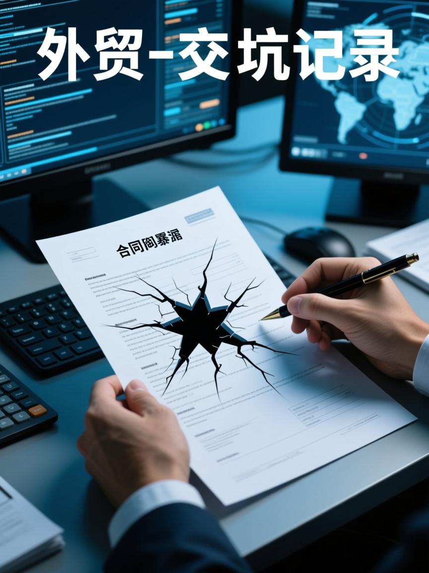 外贸合同避坑实录,一纸合同如何暴露人性漏洞