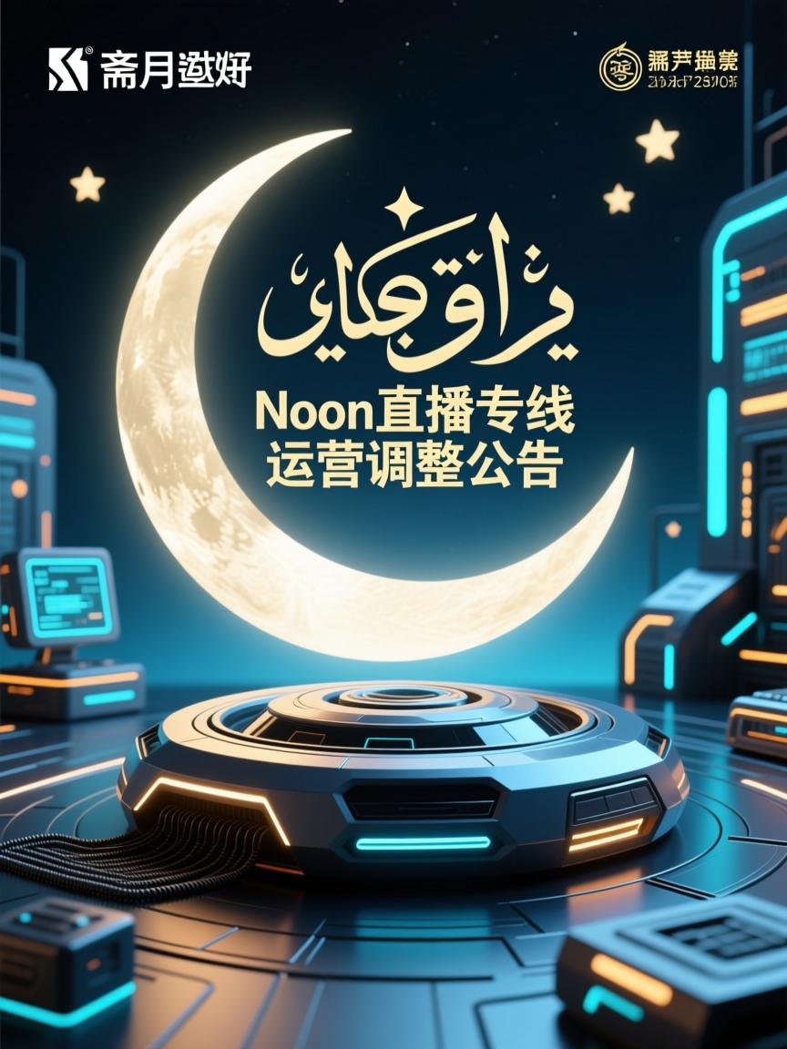 斋月Noon直播专线运营调整公告
