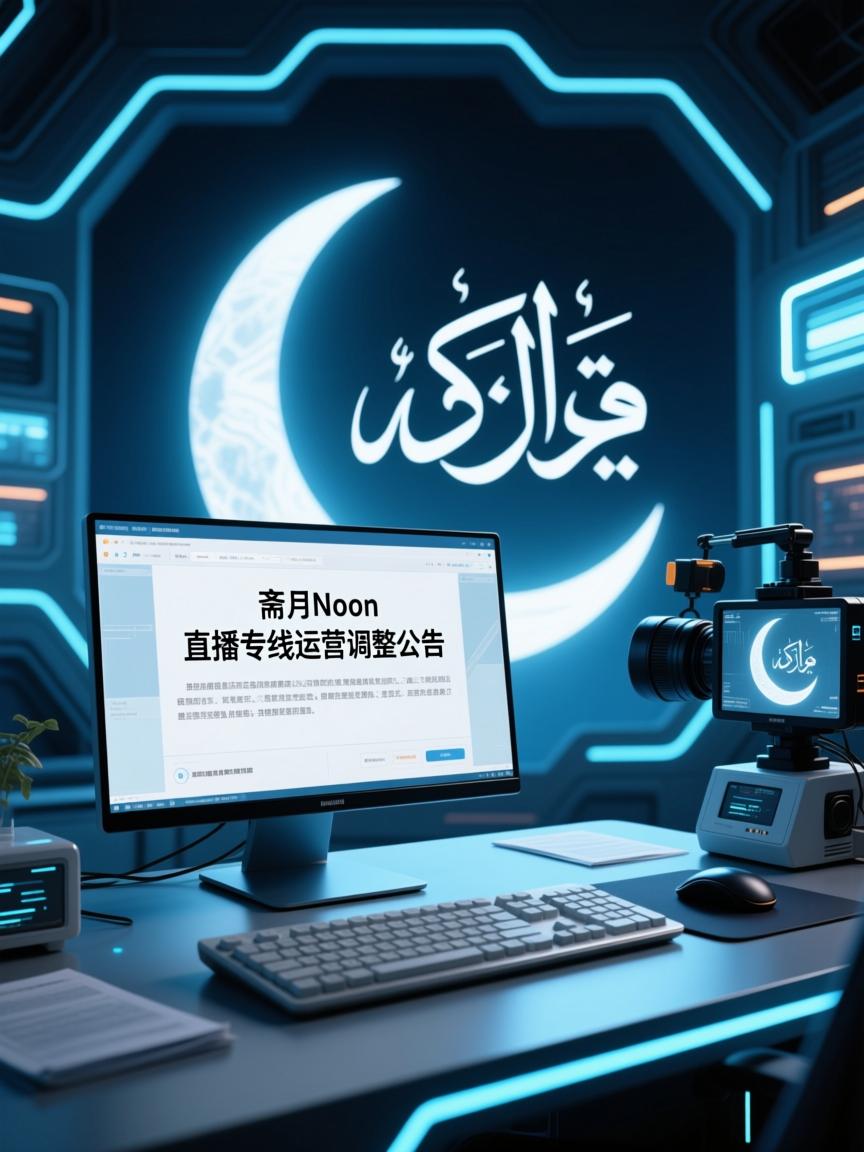 斋月Noon直播专线运营调整公告