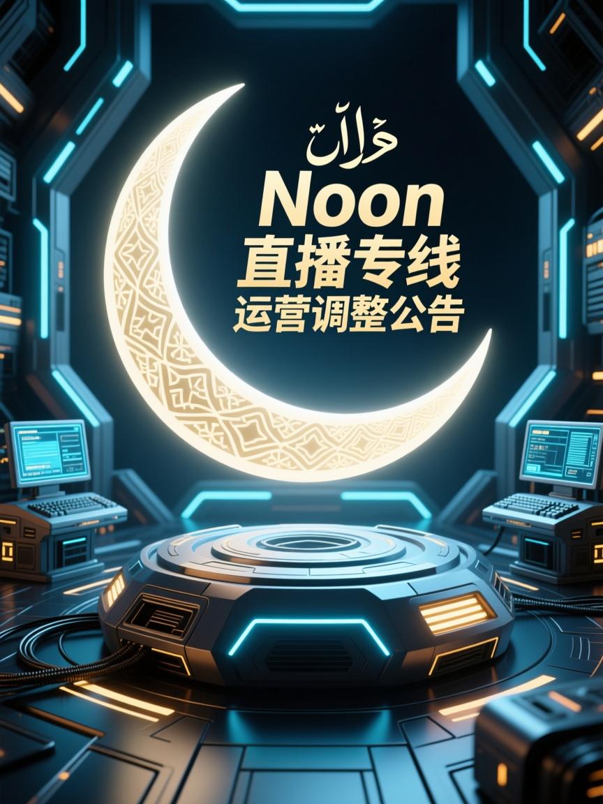 斋月Noon直播专线运营调整公告