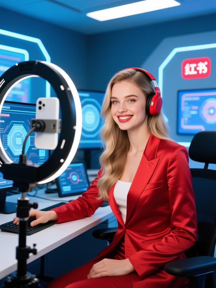 欧美小红书直播专线,跨境电商内容创作的新风口