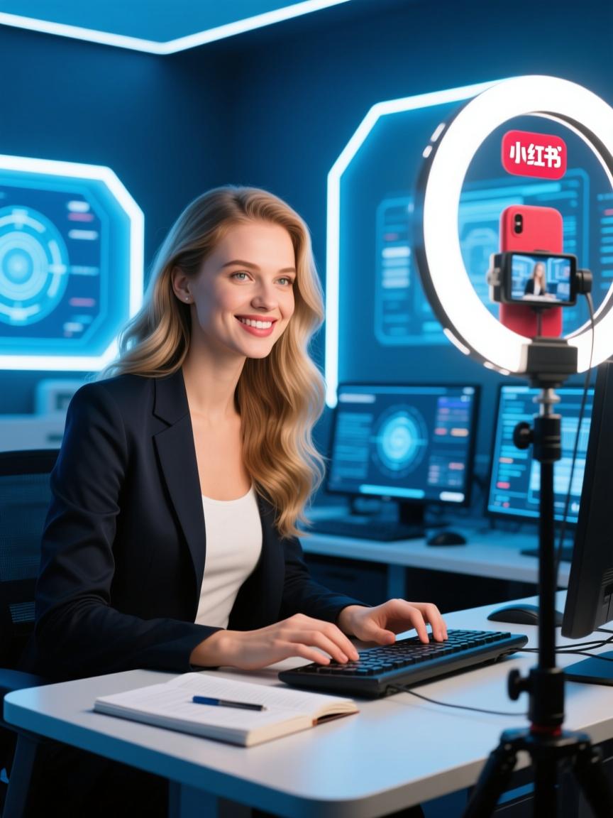 欧美小红书直播专线,跨境电商内容创作的新风口