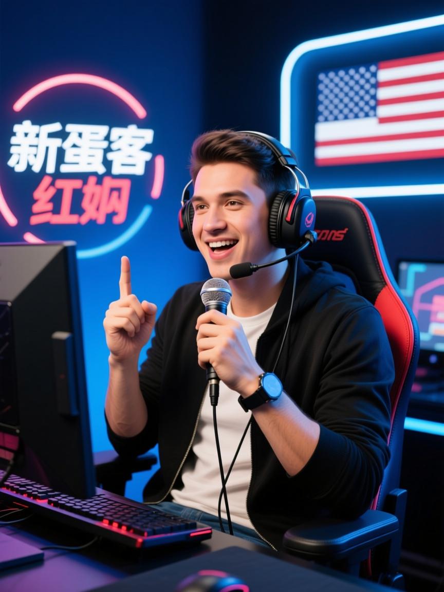 新蛋极客翻红脱口秀杀入欧美直播间，美国电商排名飙升