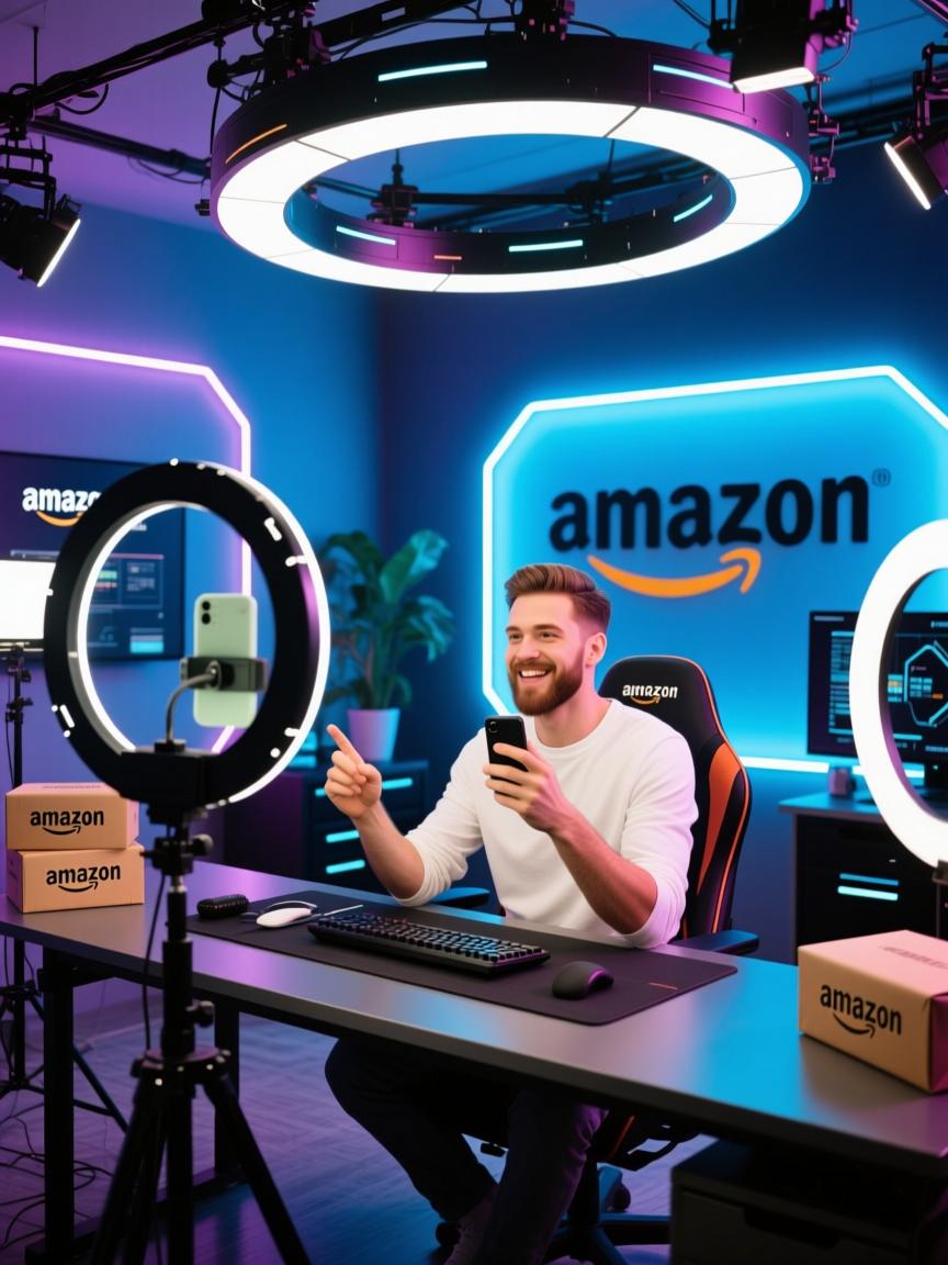 打造爆款氛围,欧美亚马逊直播专线场景搭建全攻略
