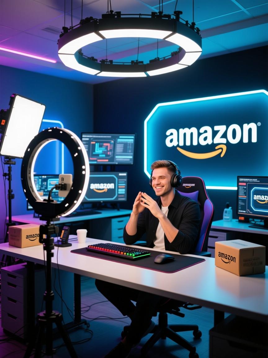 打造爆款氛围,欧美亚马逊直播专线场景搭建全攻略