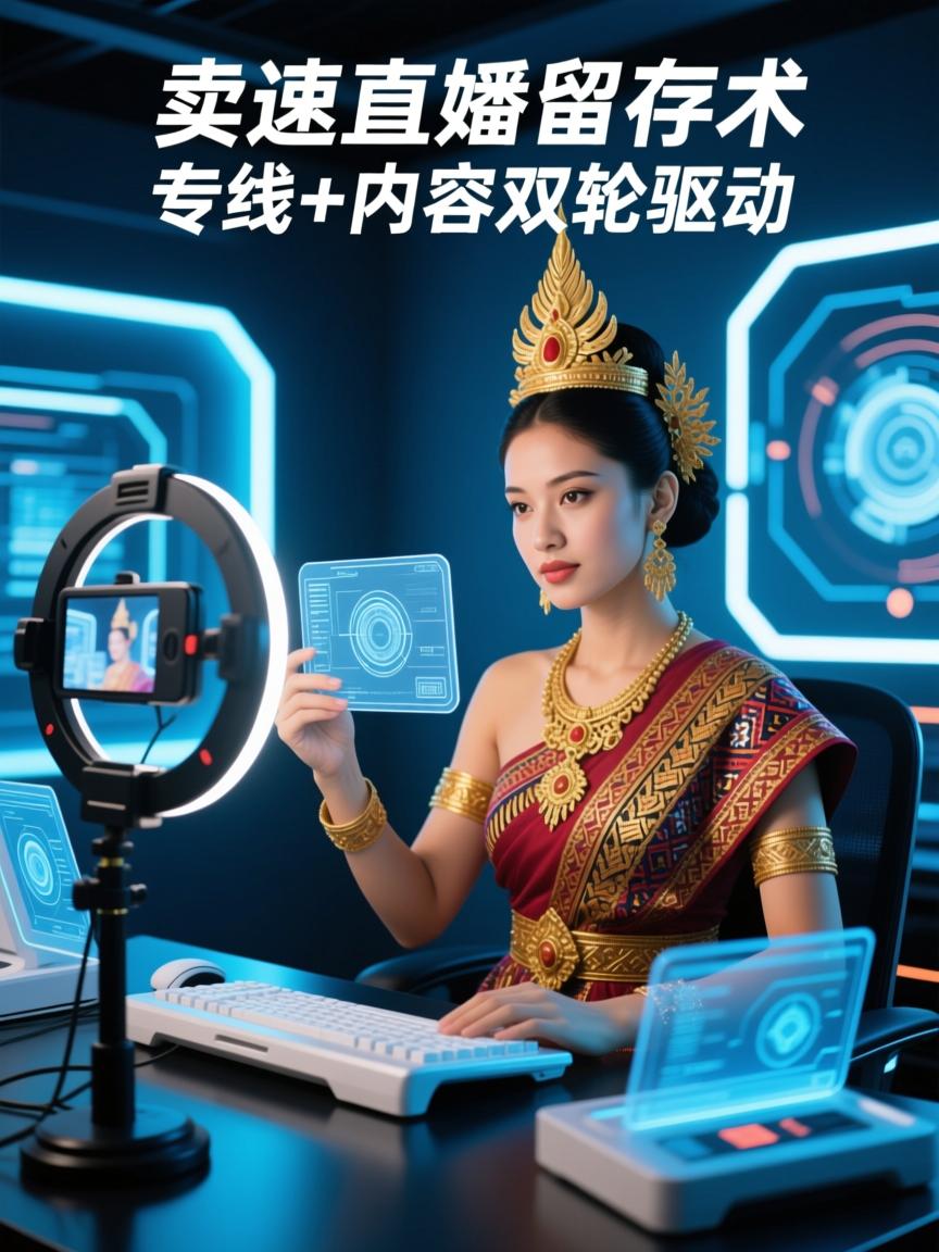 东南亚速卖通直播留存术,专线+内容双轮驱动