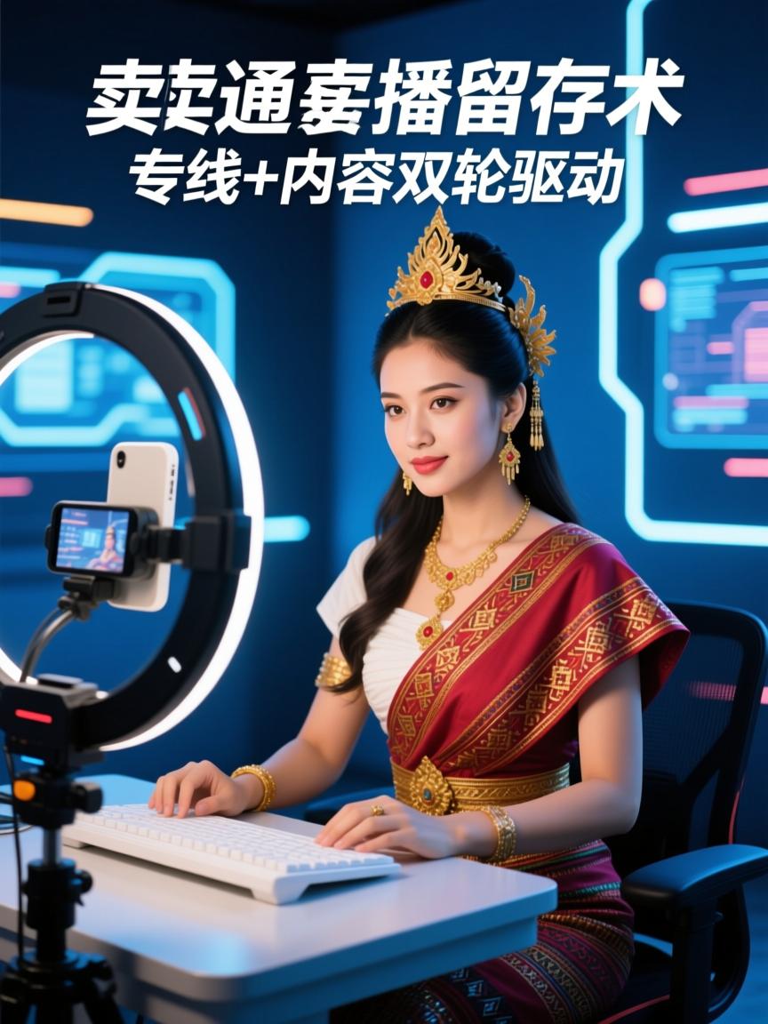东南亚速卖通直播留存术，专线+内容双轮驱动