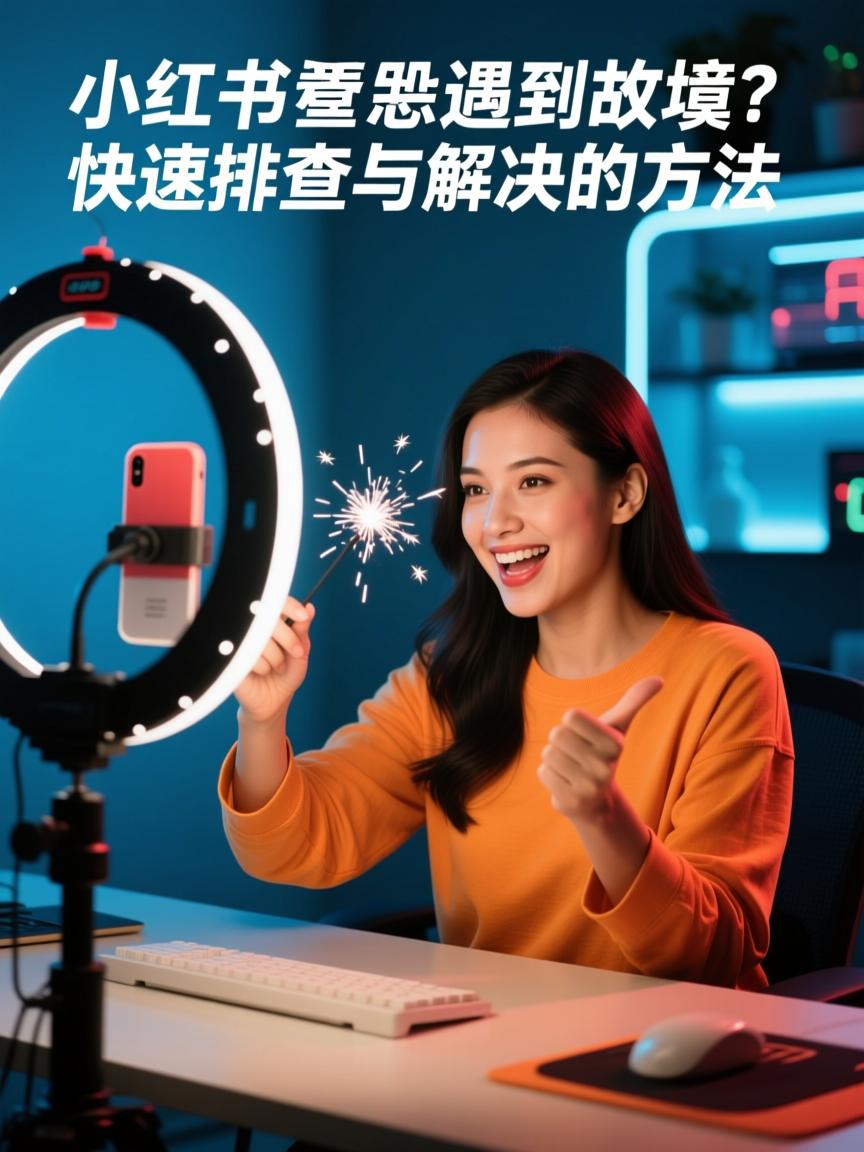 小红书直播遇到故障？快速排查与解决的方法