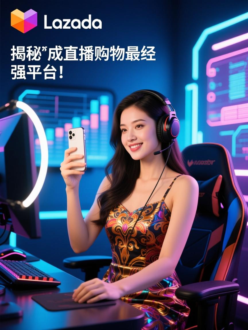 揭秘东南亚直播经济新热潮,独家数据显示Lazada成直播购物最强平台!
