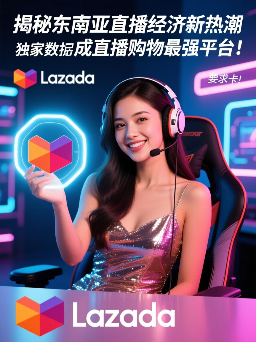 揭秘东南亚直播经济新热潮,独家数据显示Lazada成直播购物最强平台!