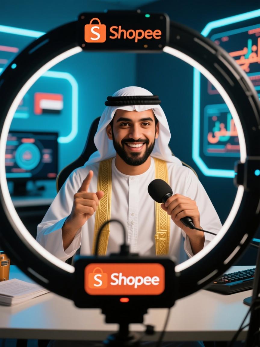 中东地区Shopee直播带货流量转化与变现的高效技巧