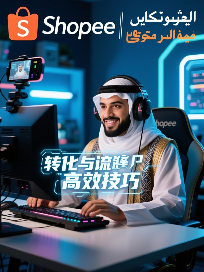 中东地区Shopee直播带货流量转化与变现的高效技巧