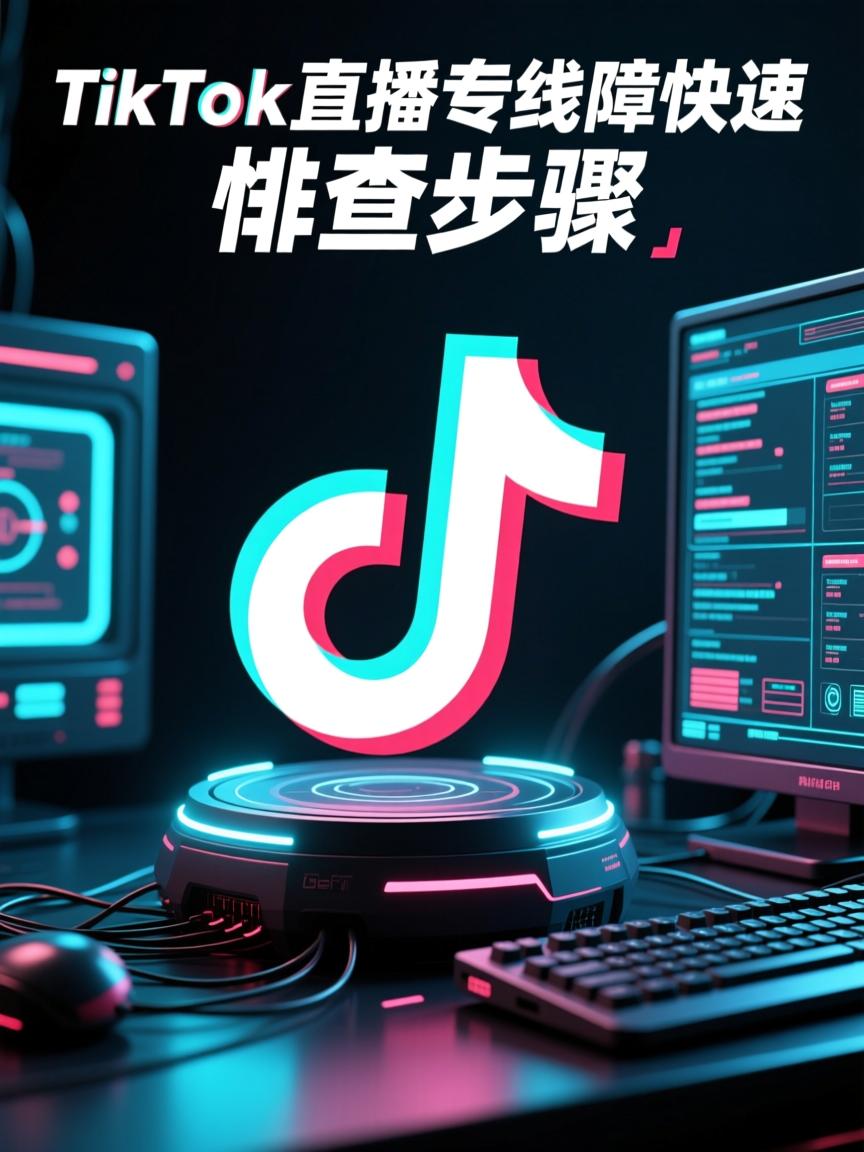 TikTok直播专线故障快速排查步骤