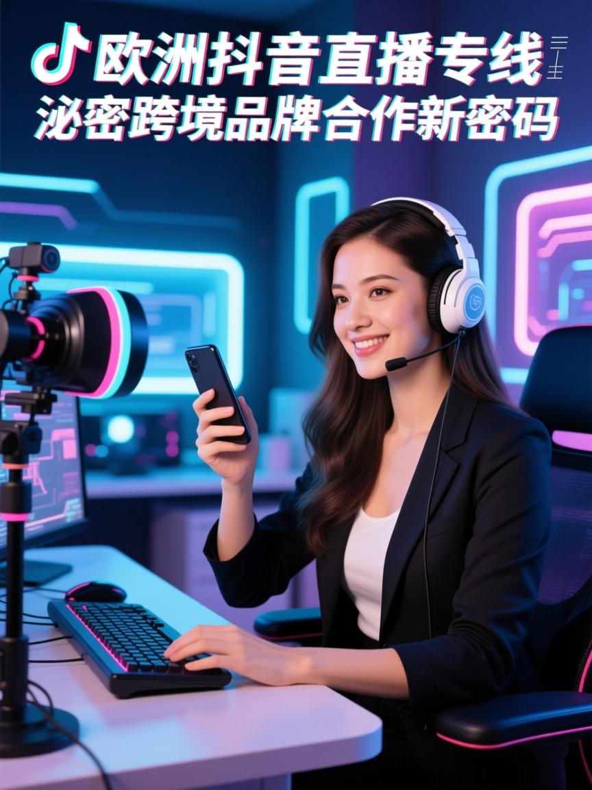 欧美抖音直播专线，解密跨境品牌合作新密码