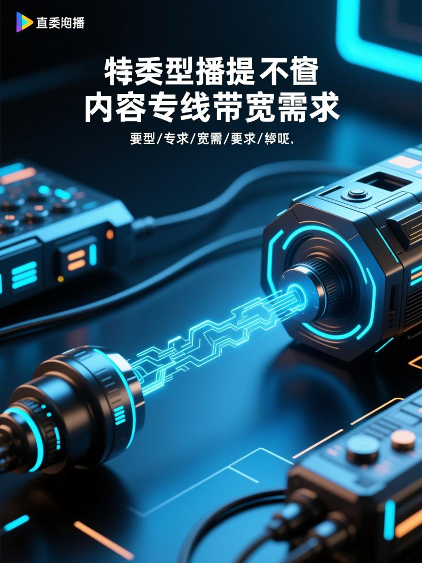 不同类型直播内容的专线带宽需求