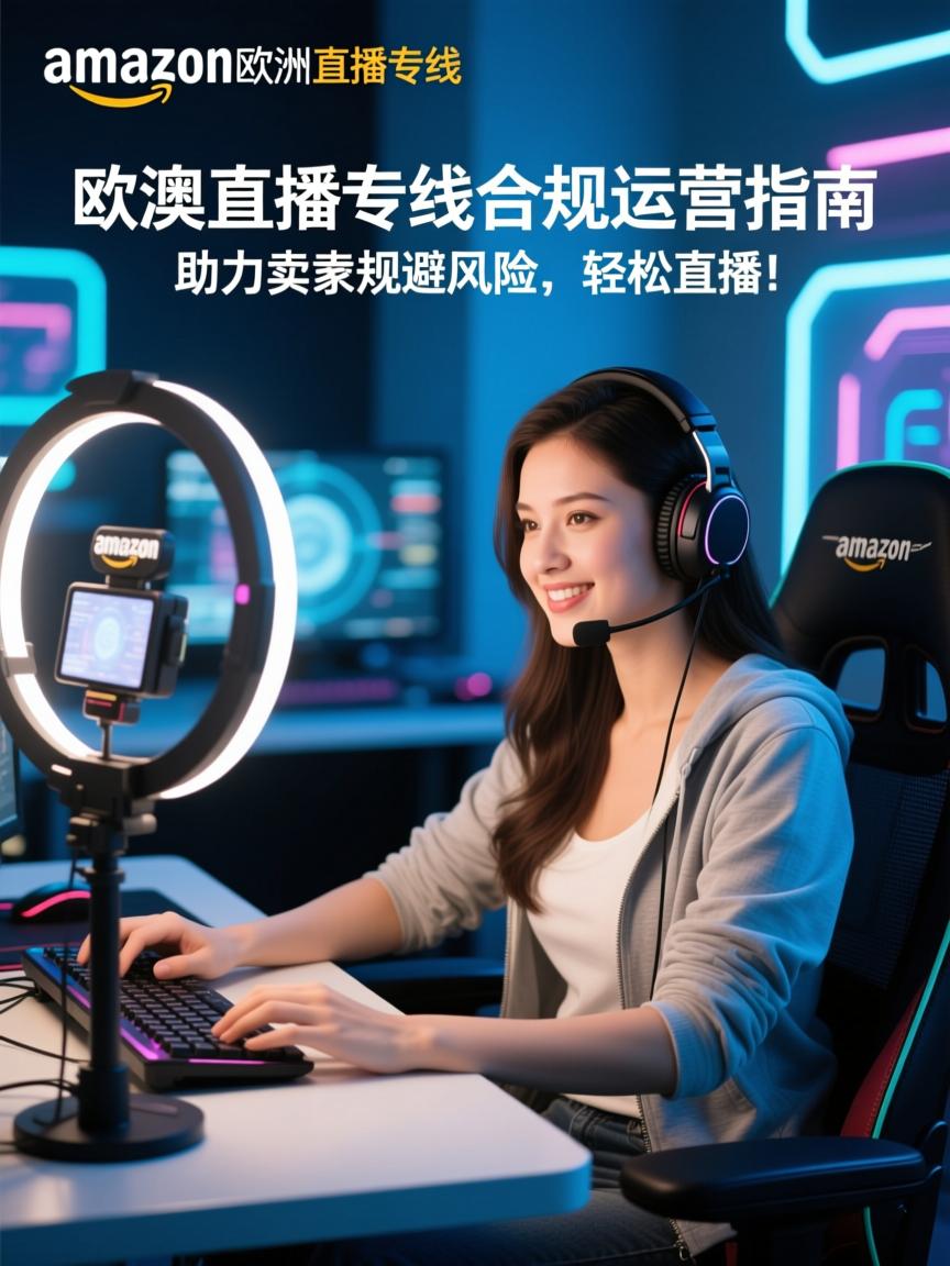 亚马逊欧美直播专线合规运营指南,助力卖家规避风险、轻松直播!