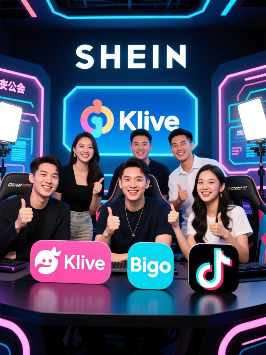 SHEIN东南亚布局背后的直播公会合作模式揭秘，KLive、BIGO、TikTok等平台如何助力