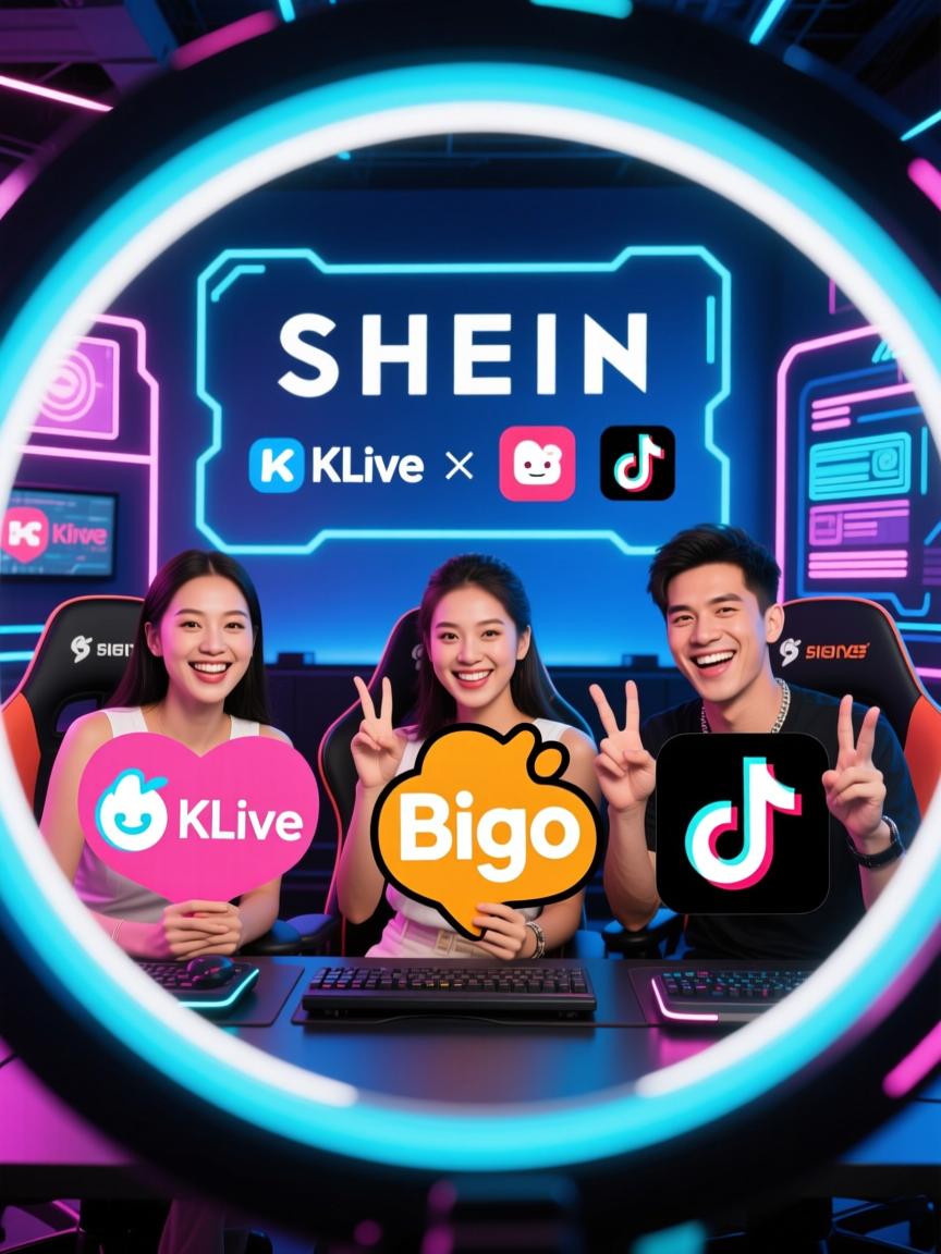 SHEIN东南亚布局背后的直播公会合作模式揭秘,KLive、BIGO、TikTok等平台如何助力