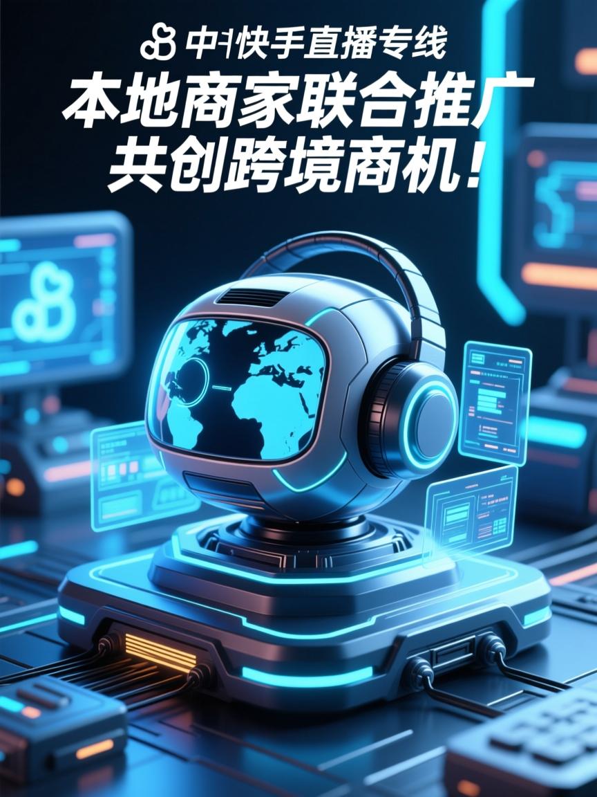 中东快手直播专线与本地商家联合推广,共创跨境商机!