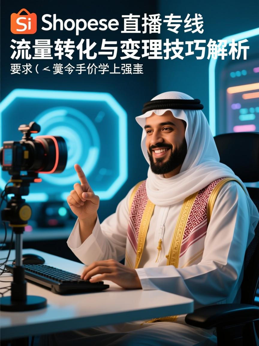 中东地区Shopee直播专线流量转化与变现技巧解析