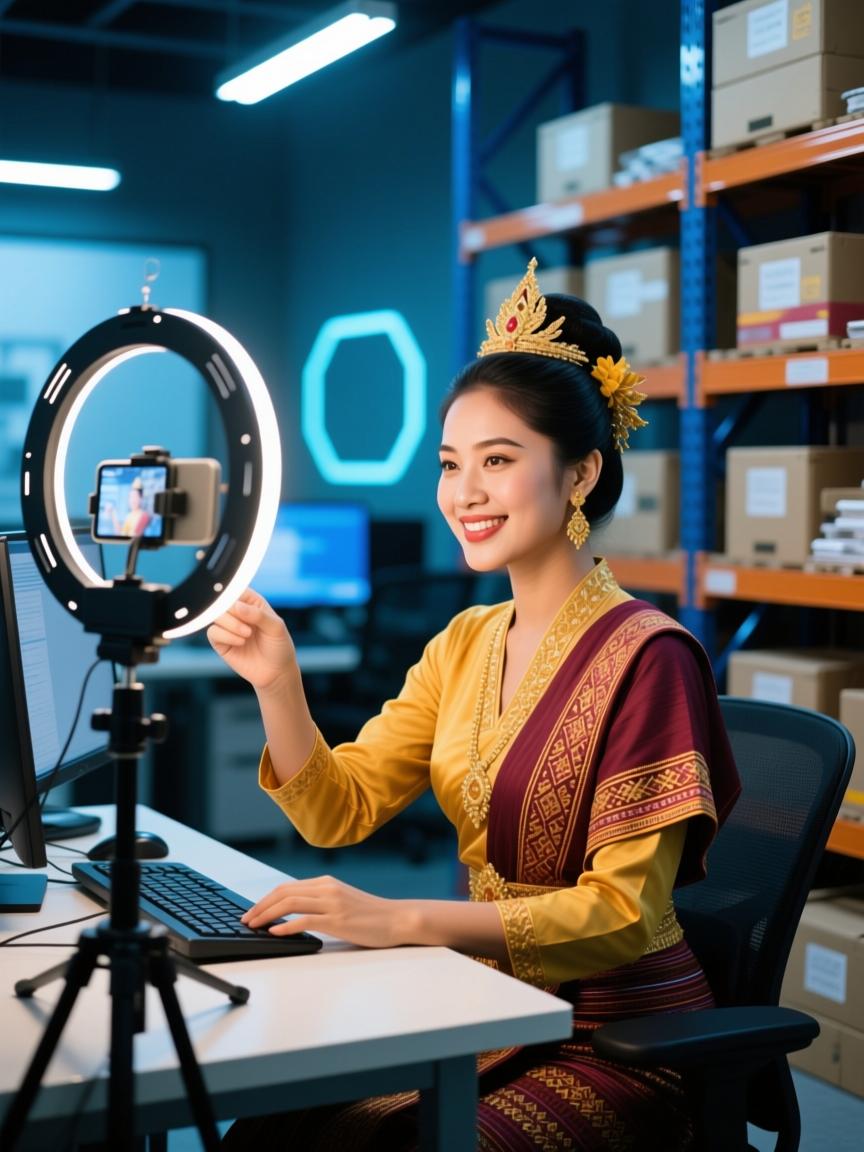 东南亚跨境直播，供应链专线优化助力跨境电商平台提升效率