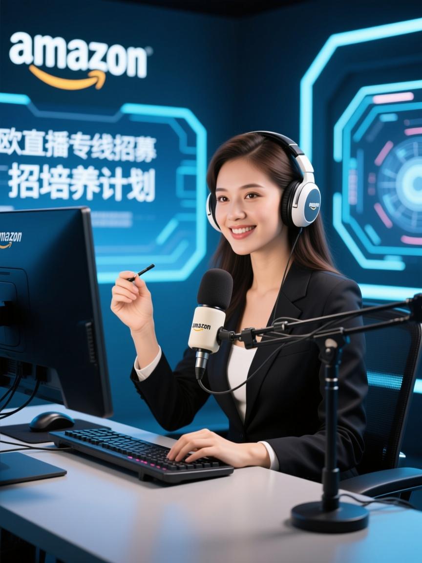 亚马逊欧美直播专线主播招募与培养计划