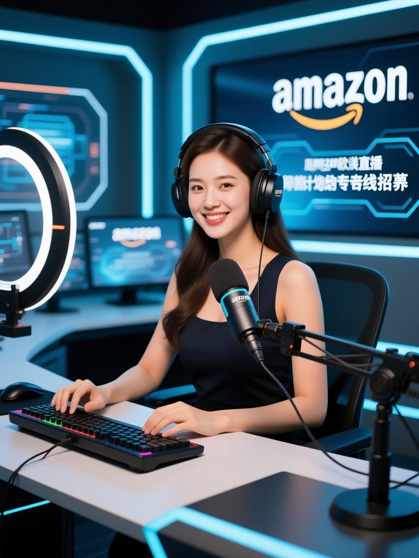 亚马逊欧美直播专线主播招募与培养计划
