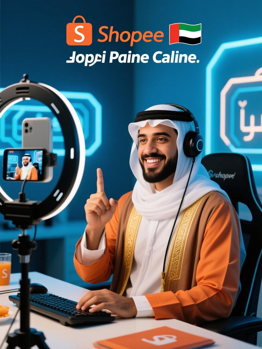 Shopee在中东地区的直播专线宣传策略